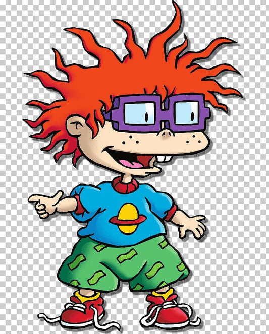 Chuckie Finster Inspired Enamel Pin β Nostalgia Cartoon Collectible