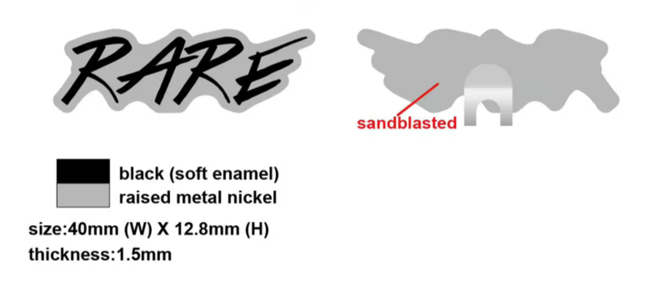 “RARE” Hat Clip – Versatile Streetwear Accessory