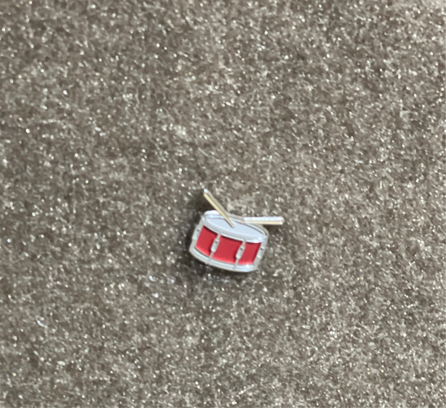 Snare Drum Enamel Pin – Musician & Drummer Collectible
