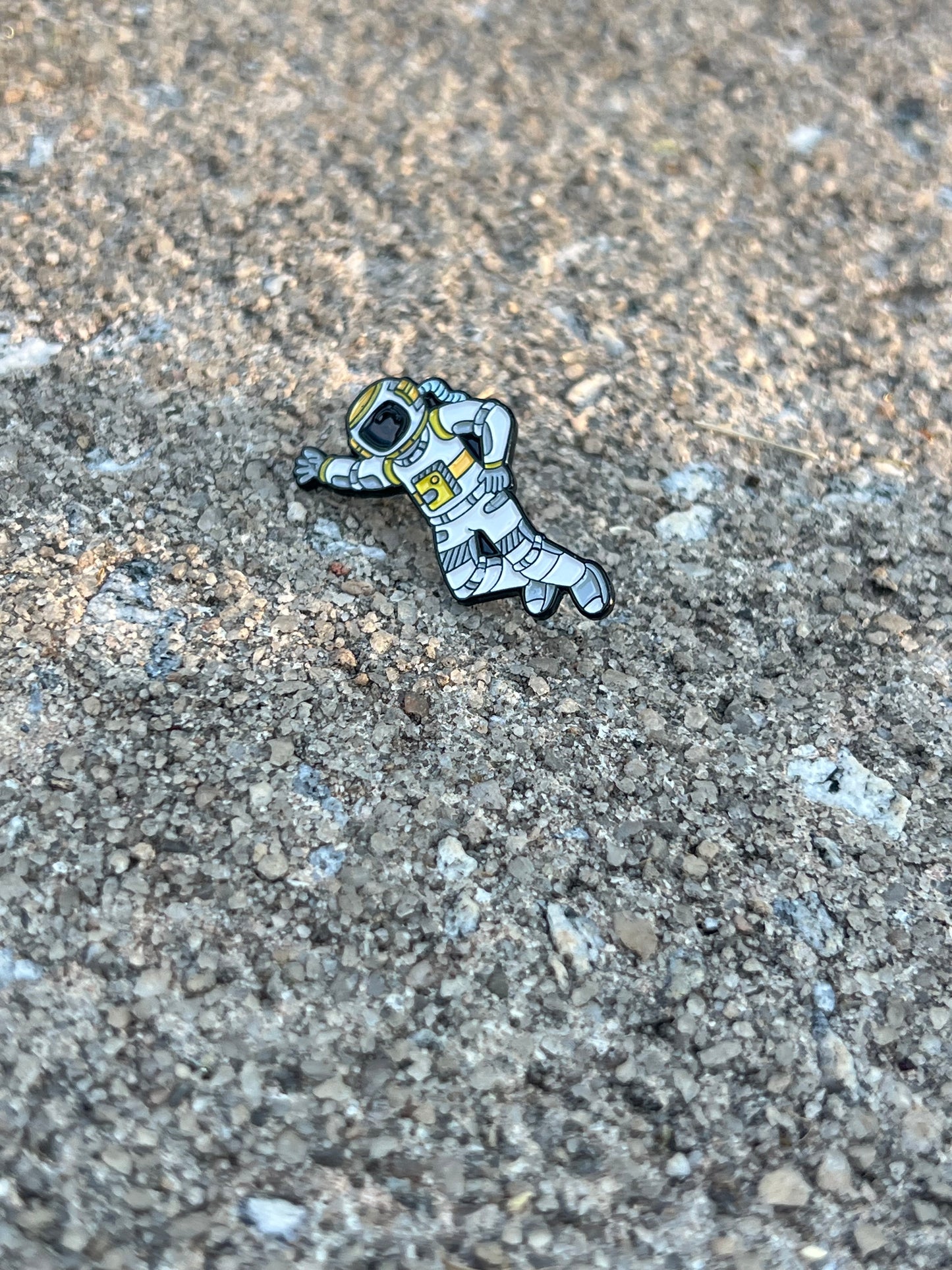 Astronaut Enamel Pin – Space Explorer Collectible